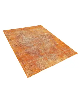 Naranja Persia Alfombra persa vintage 217 x 167 cm - view 2