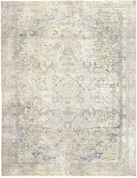 Grijs Perzië Perzisch Vintage Tapijt 248 x 168 cm