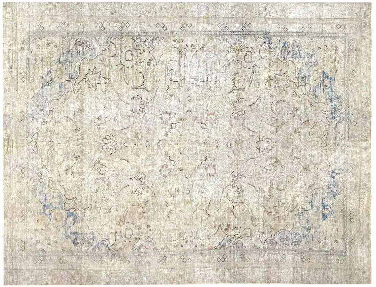 Grigio Persiano Tappeto vintage persiano 248 x 168 cm
