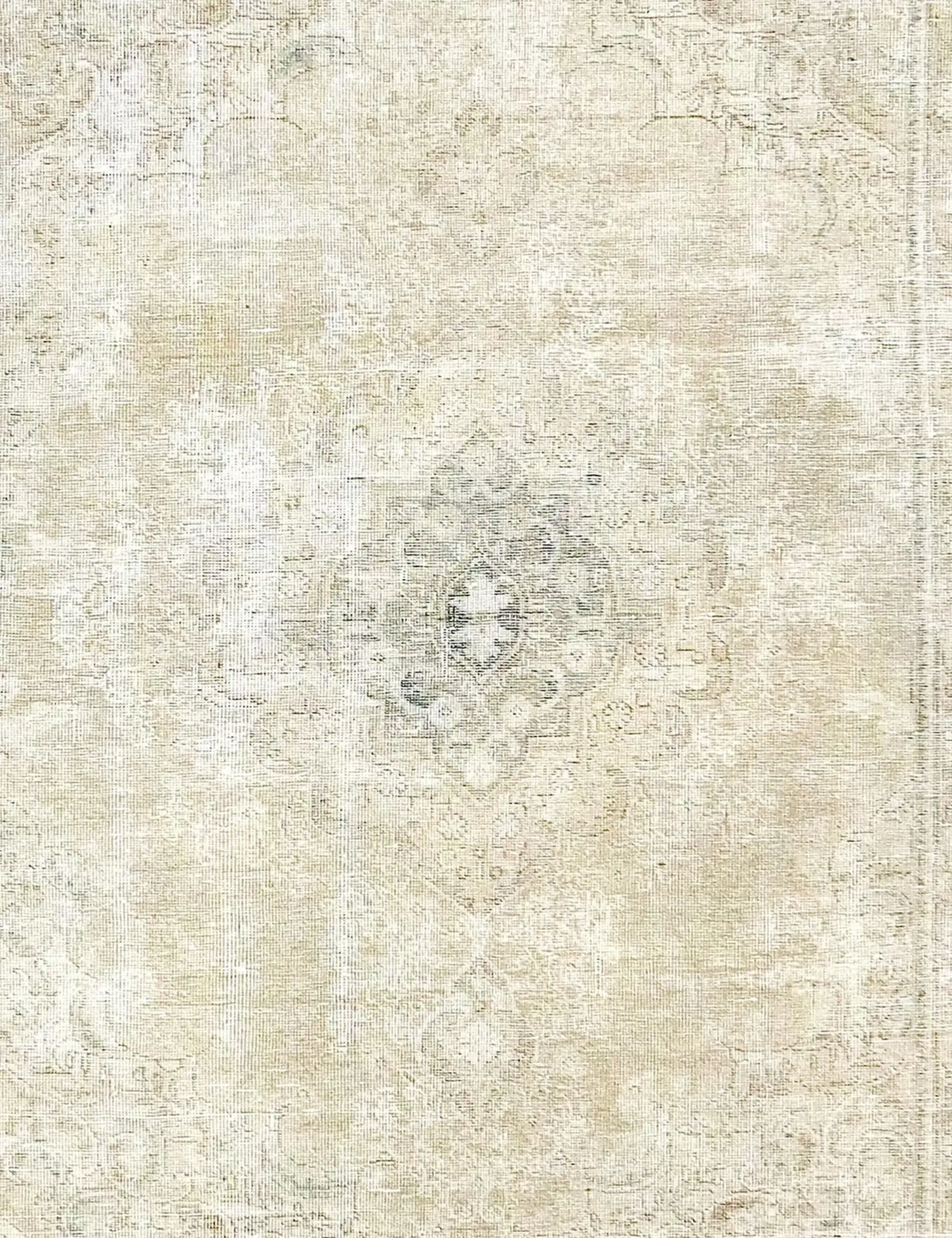 Grau Persien Persischer Vintage Teppich 265 x 175 cm - Einzigartiger handgefertigter Teppich