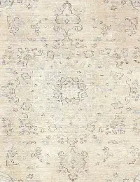 Grise Persan Tapis Persan vintage 228 x 148 cm - view 3