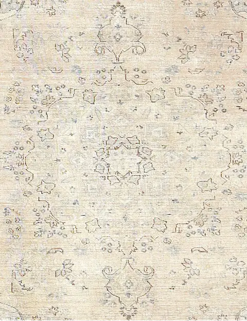 Grå Persia Persisk vintage teppe 228 x 148 cm - view 3