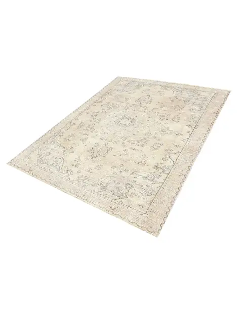 Grå Persia Persisk vintage teppe 228 x 148 cm - view 1