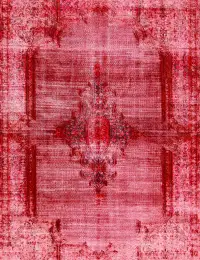 Rouge Persan Tapis Persan vintage 378 x 285 cm - view 3