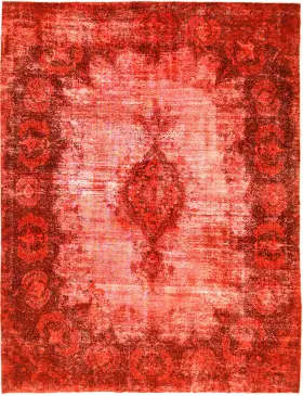 Orange Persia Persian Vintage Carpet 357 x 265 cm