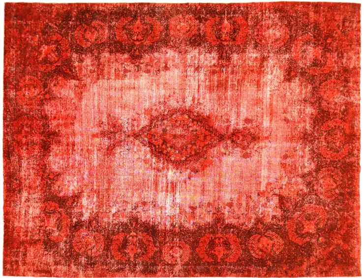 Orange Persia Persian Vintage Carpet 357 x 265 cm