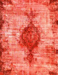 Orange Persia Persian Vintage Carpet 357 x 265 cm - view 3