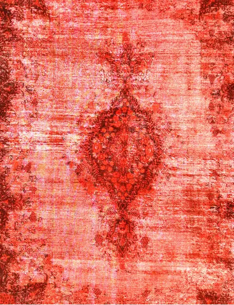 Orange Persan Tapis Persan vintage 357 x 265 cm - view 3