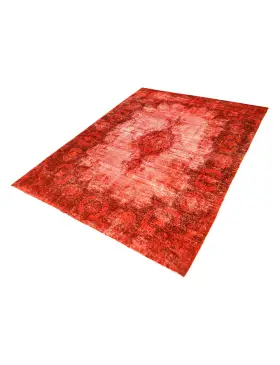 Orange Persia Persian Vintage Carpet 357 x 265 cm - view 1