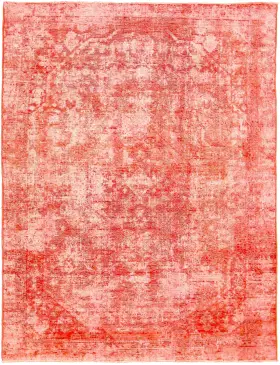 Röda Persien Persisk vintage matta 265 x 173 cm