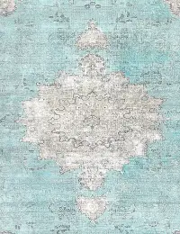 Bleu Persan Tapis Persan vintage 282 x 193 cm - view 3