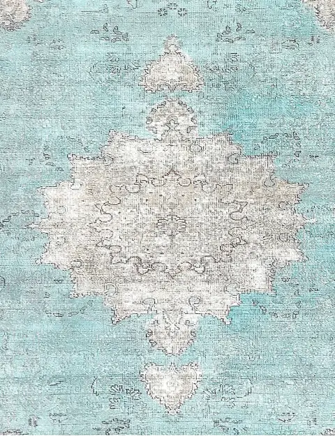 Bleu Persan Tapis Persan vintage 282 x 193 cm - view 3