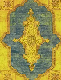Azul Persa Alfombra persa vintage 283 x 172 cm - view 3
