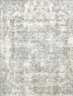 Harmaa Persia Persialaiset vintage matot 275 x 174 cm - view 3