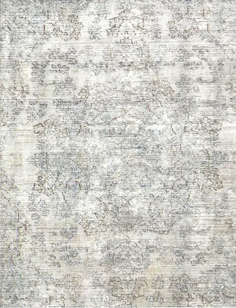 Grå Persien Persisk Vintagetæppe 275 x 174 cm - view 3