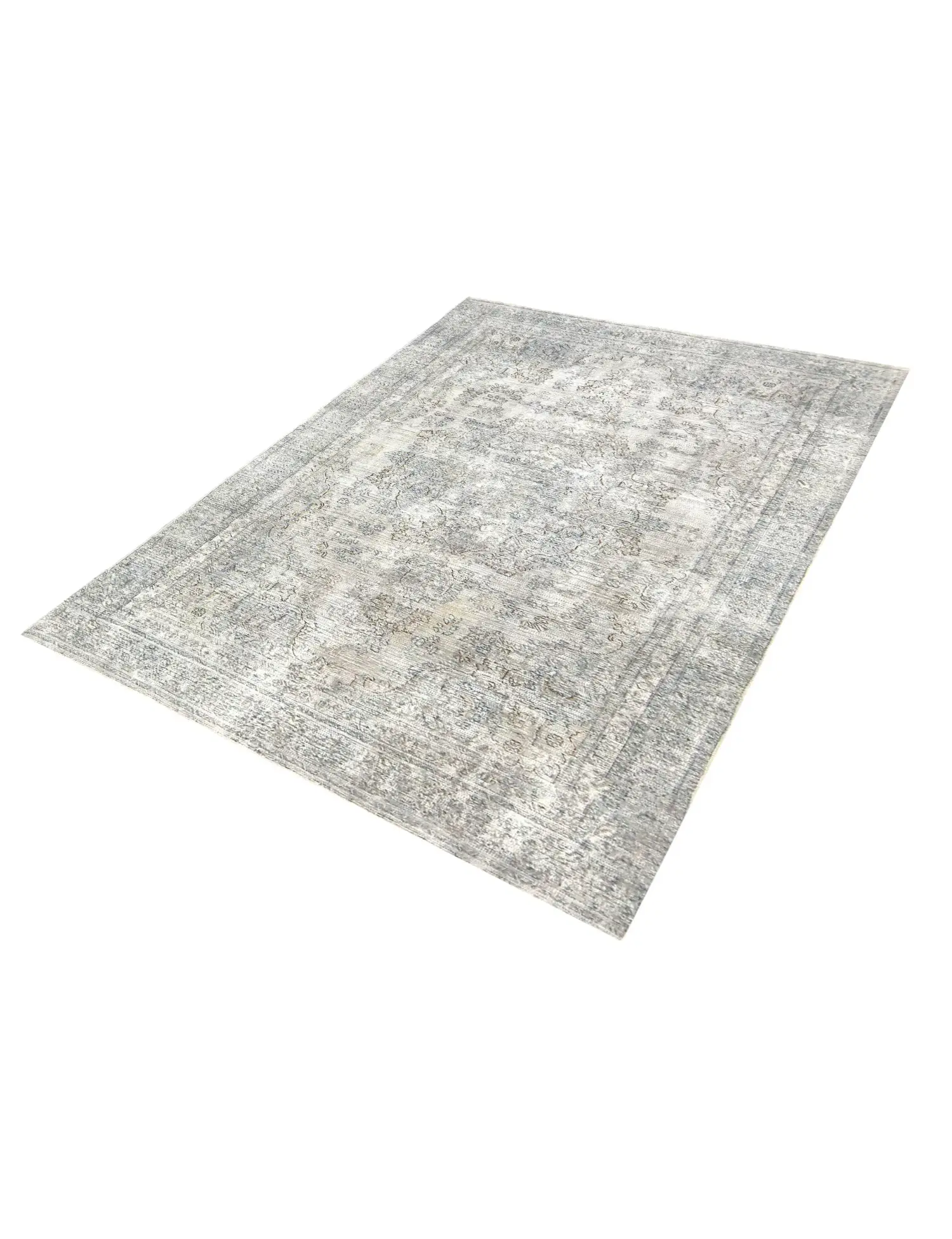 Grise Persan Tapis Persan vintage 275 x 174 cm - Tapis fait main unique