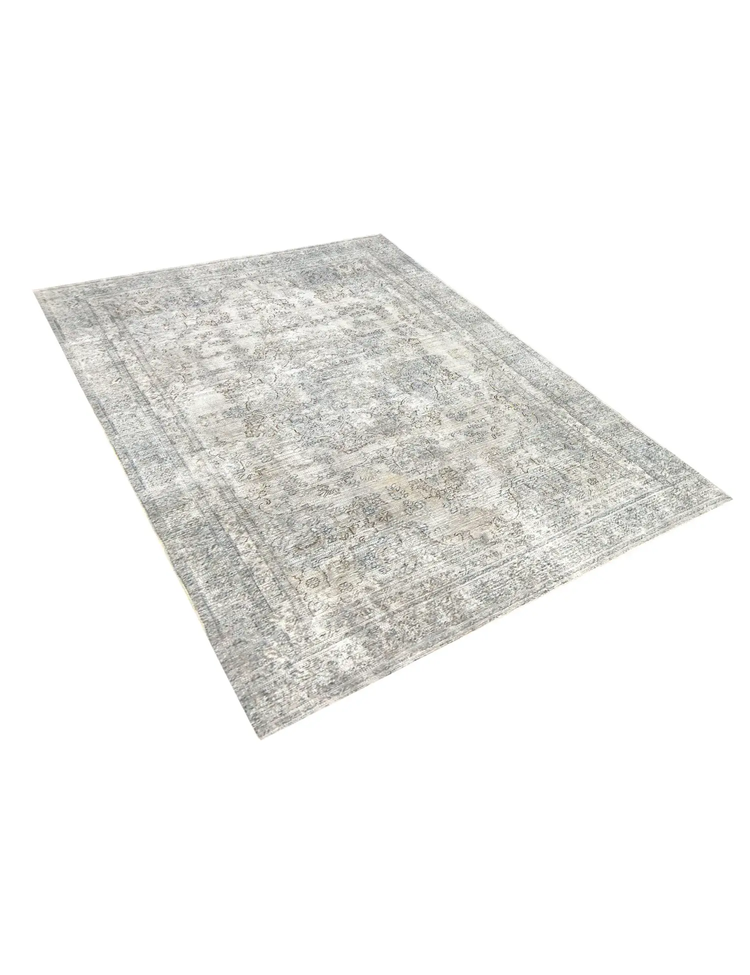 Grise Persan Tapis Persan vintage 275 x 174 cm - Tapis fait main unique