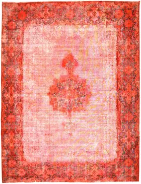 Grå Persia Persisk vintage teppe 392 x 292 cm