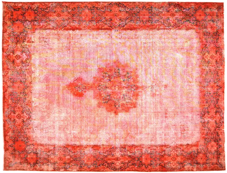 Grå persia Persisk vintage teppe 392 x 292 cm