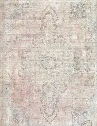 Grå Persien Persisk vintage matta 305 x 225 cm - view 3