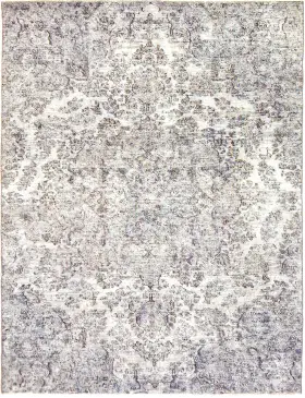Grise Persan Tapis Persan vintage 270 x 173 cm