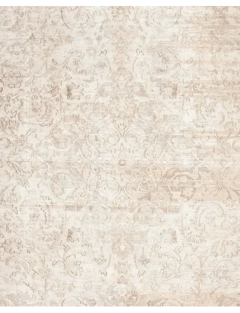 Beige Persien Persisk Vintagetæppe 305 x 218 cm - view 3