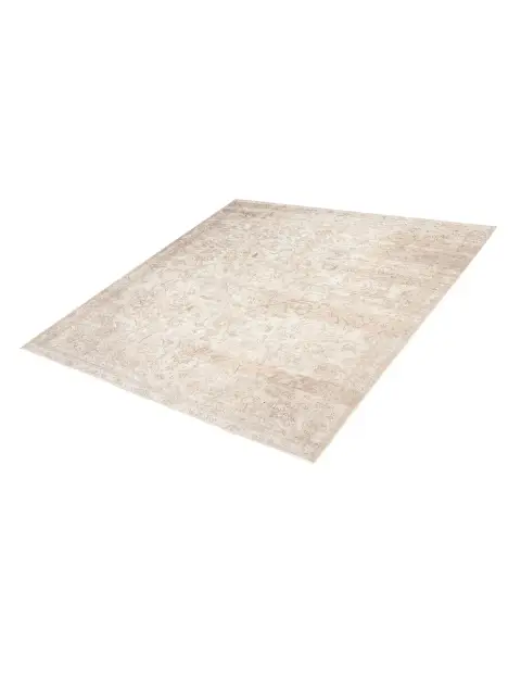 Beige Persien Persisk Vintagetæppe 305 x 218 cm - view 1