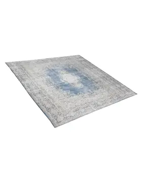 Blau Persien Persischer Vintage Teppich 392 x 268 cm - view 2