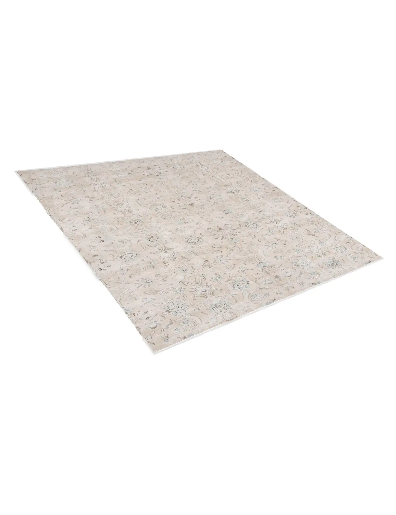 Beige text_origin_4 Persisk vintage teppe 258 x 173 cm - Unikt håndlaget teppe