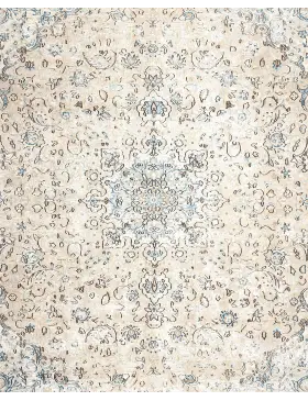 Beige Pakistan Persischer Vintage Teppich 372 x 267 cm - view 3