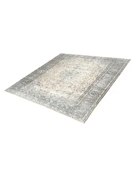 Beige Pakistan Persischer Vintage Teppich 372 x 267 cm - view 1