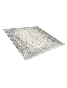Beige Pakistan Persischer Vintage Teppich 372 x 267 cm - view 2