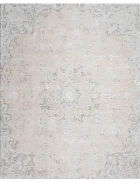 Beige Pakistan Persian Vintage Carpet 394 x 296 cm - view 3