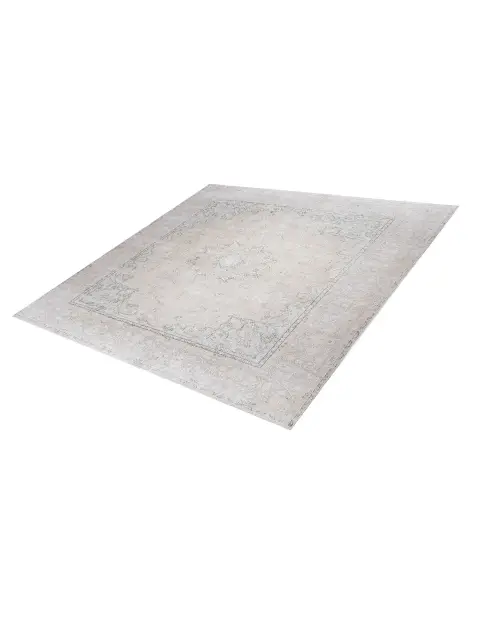 Beige Pakistan Persischer Vintage Teppich 394 x 296 cm - view 1