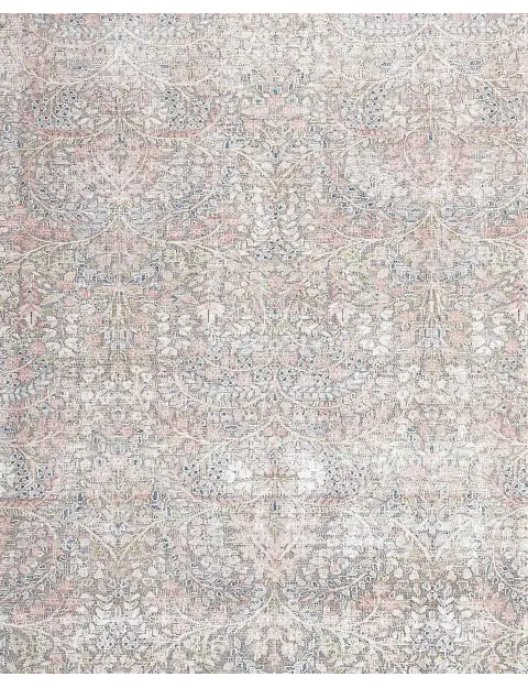 Mehrfarbig Pakistan Persischer Vintage Teppich 279 x 209 cm - view 3