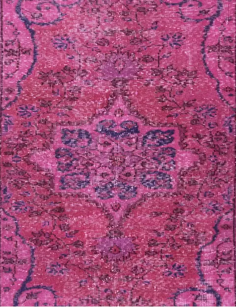 Pinkki Turkki vintage matot 212 x 113 cm - view 3