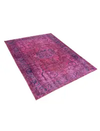Roze Turkije Vintage Tapijt 212 x 113 cm - view 2