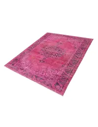 Rosa Tyrkia vintage teppe 210 x 121 cm - view 1