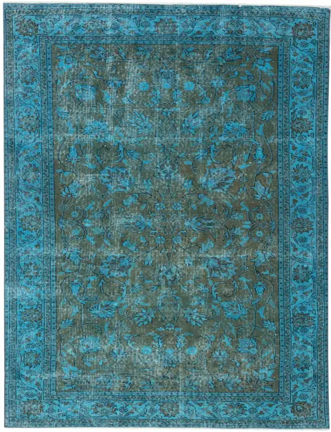 Turchese Turco Tappeto vintage 256 x 144 cm