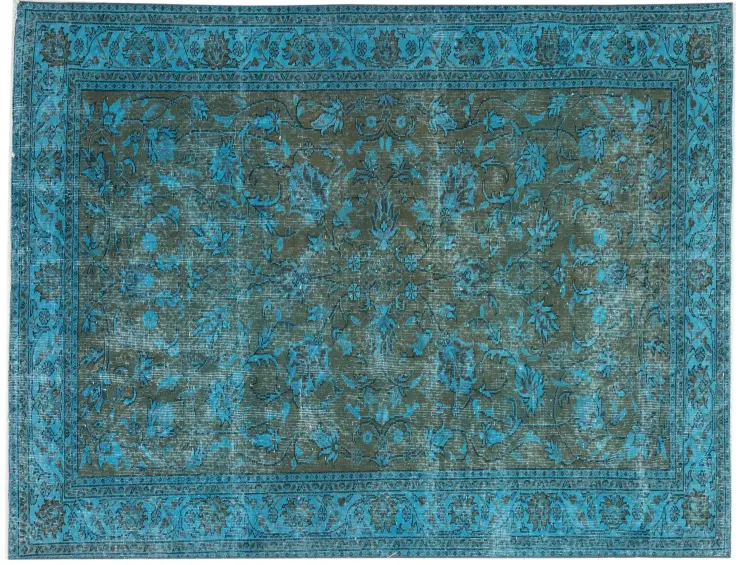 Turchese Turco Tappeto vintage 256 x 144 cm