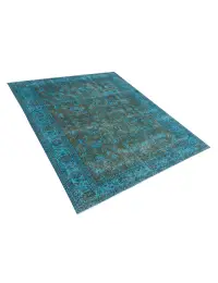 Turchese Turco Tappeto vintage 256 x 144 cm - view 2