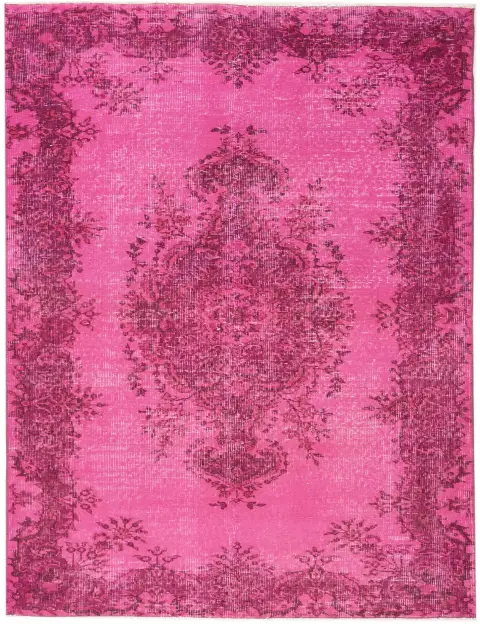 Pinkki Turkki vintage matot 206 x 118 cm