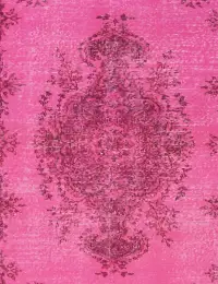 Rosa Turkiet vintage matta 206 x 118 cm - view 3