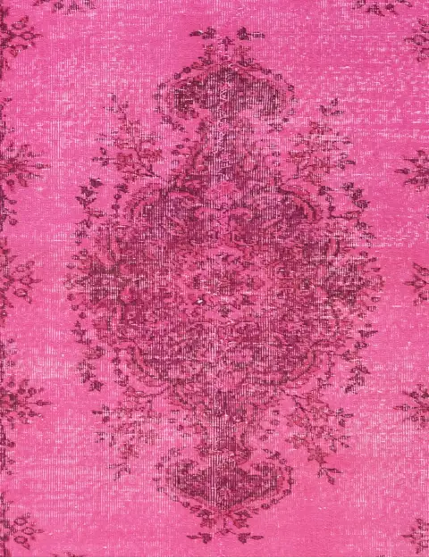 Pinkki Turkki vintage matot 206 x 118 cm - view 3