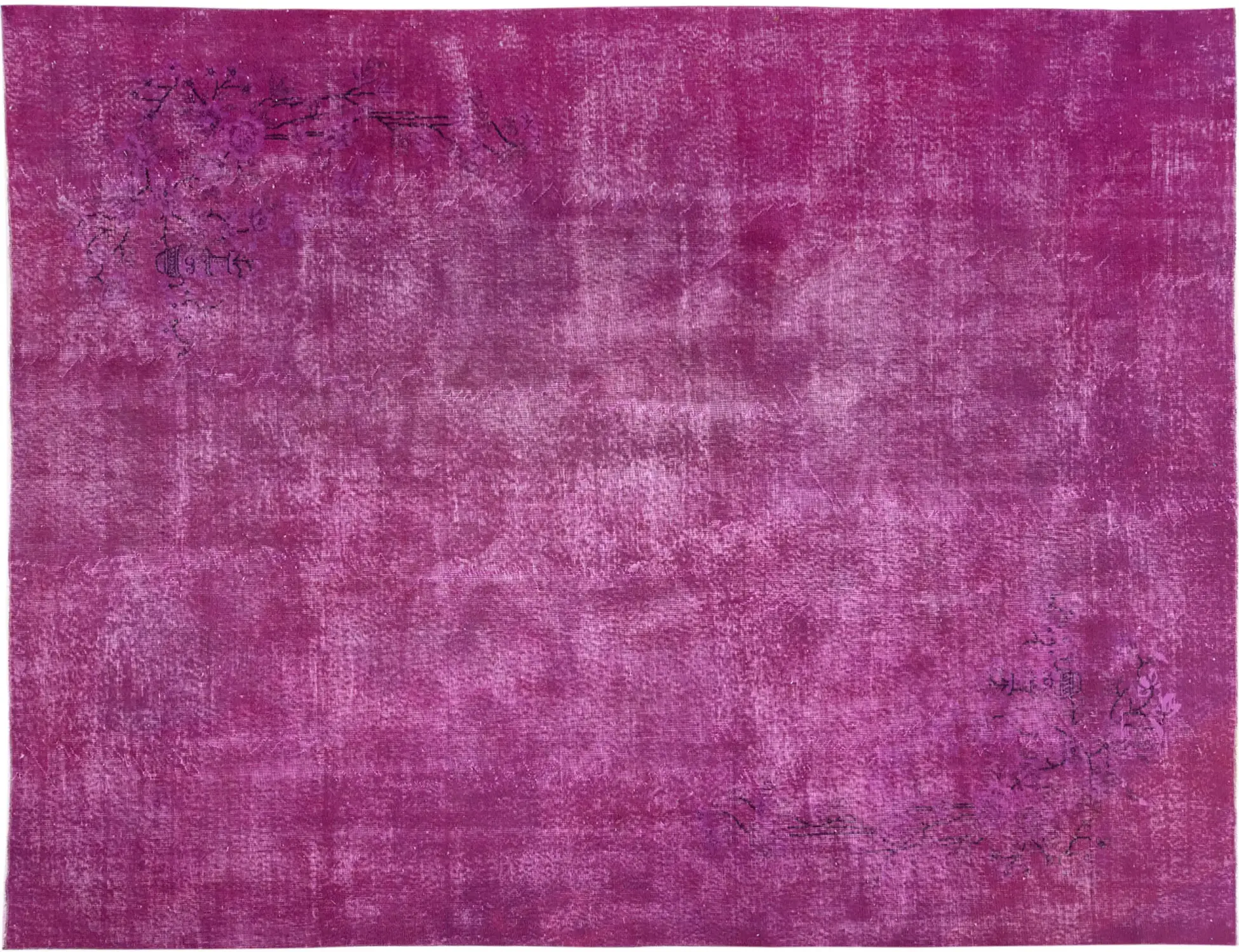 Púrpura Persa Alfombra vintage 337 x 245 cm - Alfombra única hecha a mano