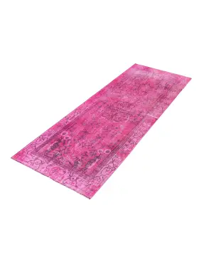 Rosa Turquía Alfombra vintage 190 x 100 cm - view 1