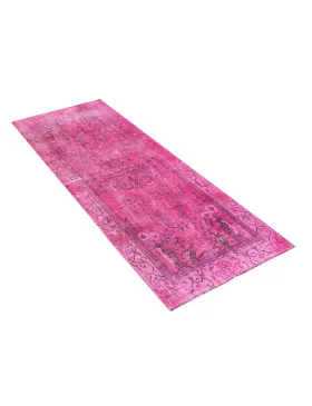 Rosa Turquía Alfombra vintage 190 x 100 cm - view 2