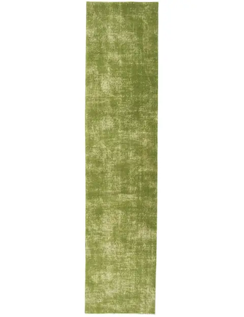 Vert Turc Tapis vintage 305 x 70 cm