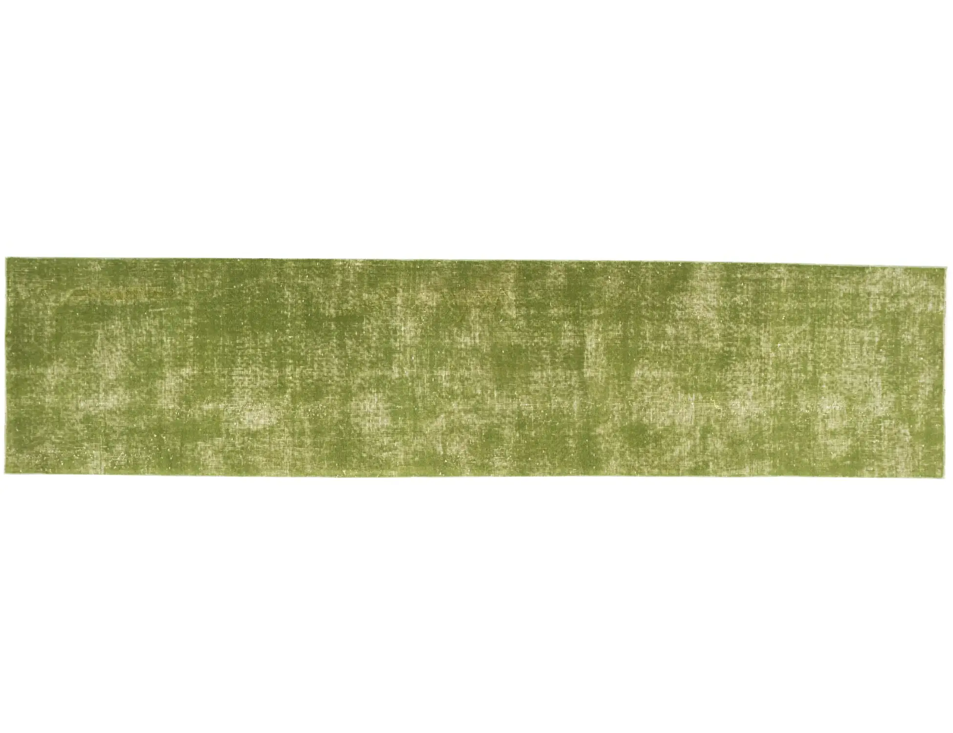 Vihreä Turkki vintage matot 305 x 70 cm - Ainutlaatuinen käsintehty matto