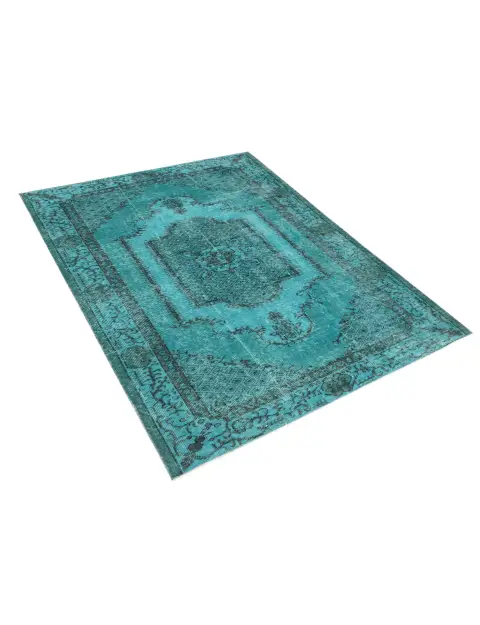 Turchese Turco Tappeto vintage 200 x 114 cm - view 2